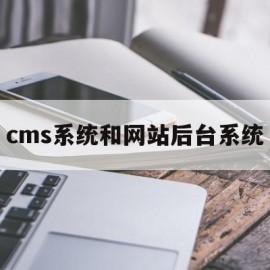 cms系统和网站后台系统(cms后端)