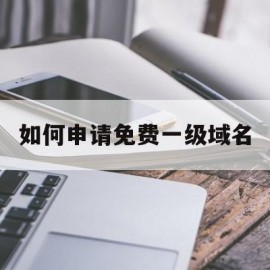 如何申请免费一级域名(如何申请免费一级域名账号)