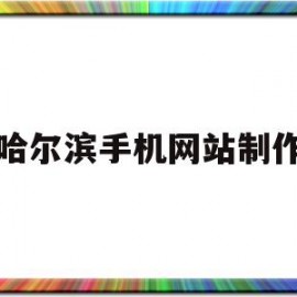 哈尔滨手机网站制作(哈尔滨手机网站制作公司)