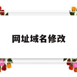 网址域名修改(网站如何更改域名)