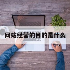 网站经营的目的是什么(网站经营的目的是什么呢)