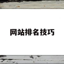 网站排名技巧(如何做网站排名)