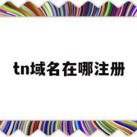 tn域名在哪注册(trust域名注册)