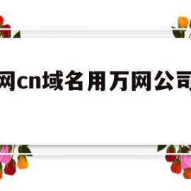 万网cn域名用万网公司注册(万网域名注册信息可以改邮箱吗)