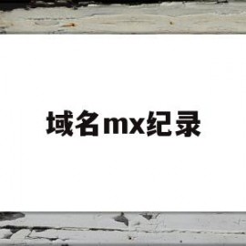 域名mx纪录(域名mx记录设置)