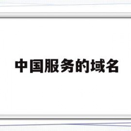 中国服务的域名(中国提供域名和主机服务的三家公司)