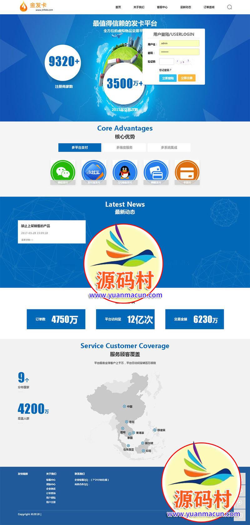 最新企业运营级自动发卡平台网站源码完整商业版 多支付接口功能,第2张 最新企业运营级自动发卡平台网站源码完整商业版 多支付接口功能,20200304225118158333347881902.jpg,第2张