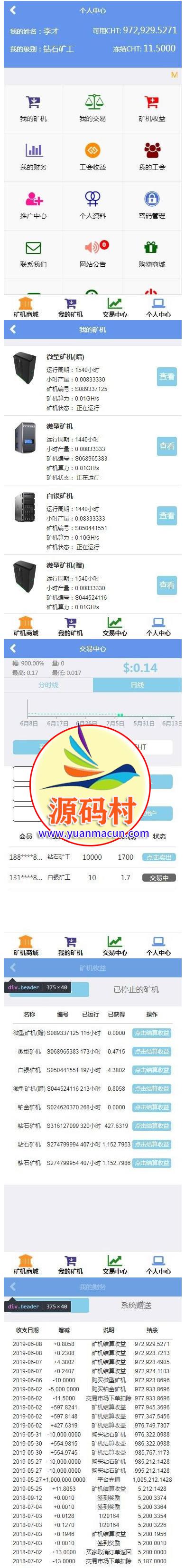 Thinkphp金融区块链云矿机在线挖矿系统源码 ,第1张 Thinkphp金融区块链云矿机在线挖矿系统源码 ,20200307173412158357365273901.jpg,第1张