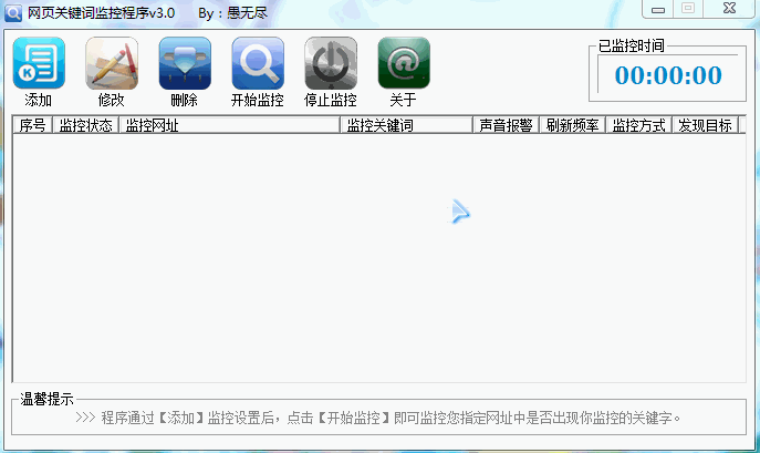 网页关键词监控程序v3.0.1230【信息主动找人机器人】,第1张 网页关键词监控程序v3.0.1230【信息主动找人机器人】,第1张