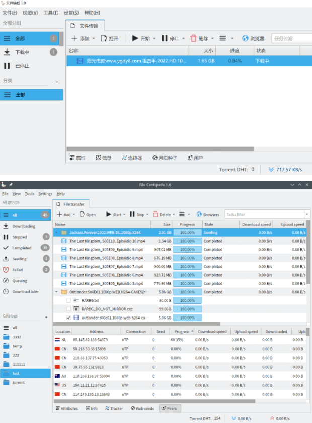 文件蜈蚣-全能下载工具可替代迅雷,第1张 文件蜈蚣-全能下载工具可替代迅雷,第1张