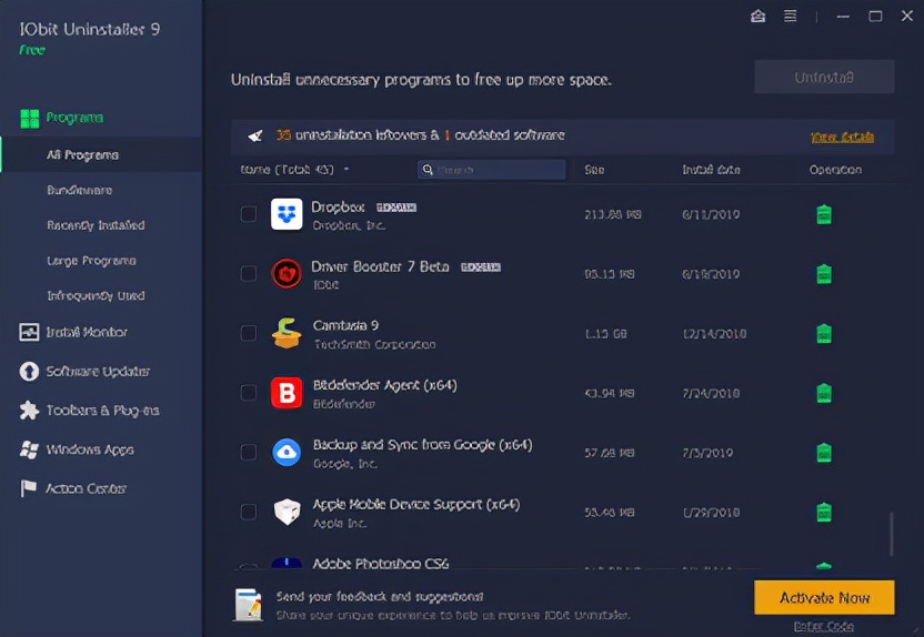 最专业电脑卸载软件 IObit Uninstaller Pro v11.4.0.2破解版,第1张 最专业电脑卸载软件 IObit Uninstaller Pro v11.4.0.2破解版,第1张