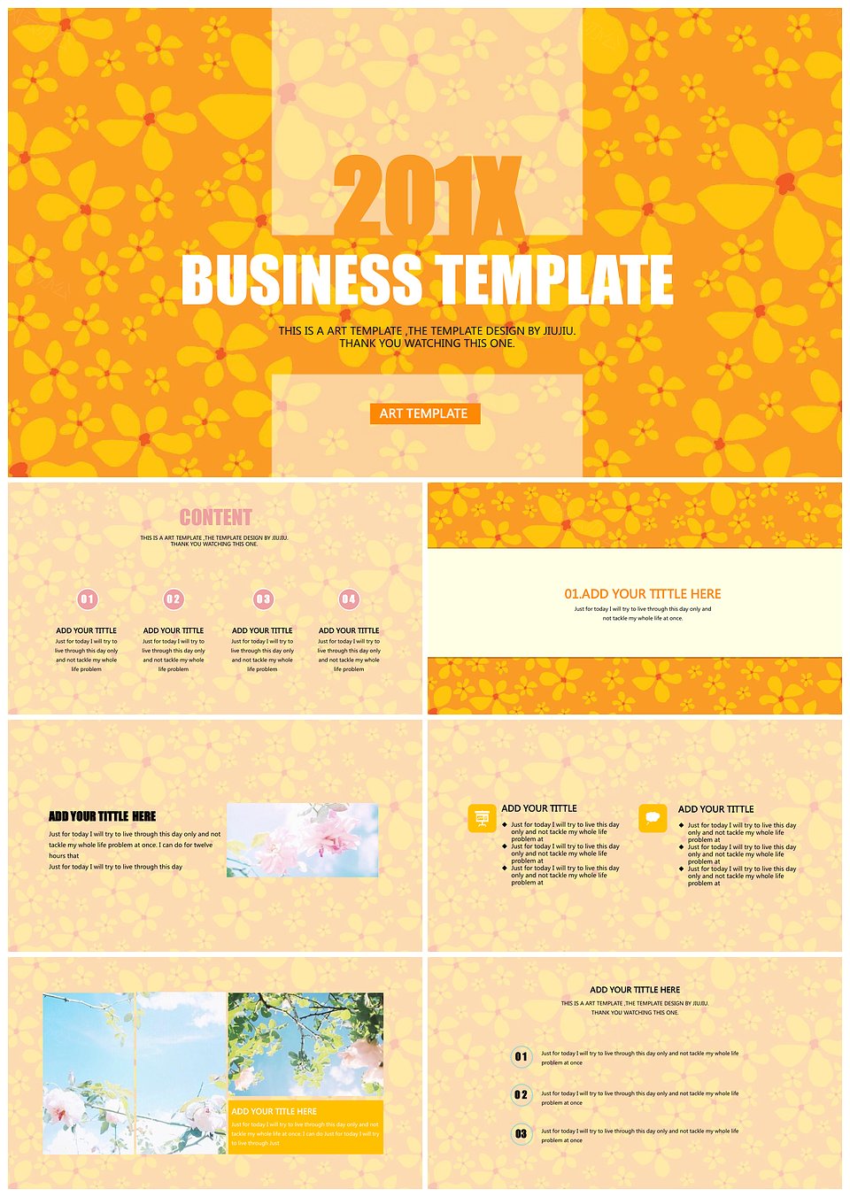 小清新经典通用PPT模板下载,小清新经典通用PPT模板,模板下载,第1张