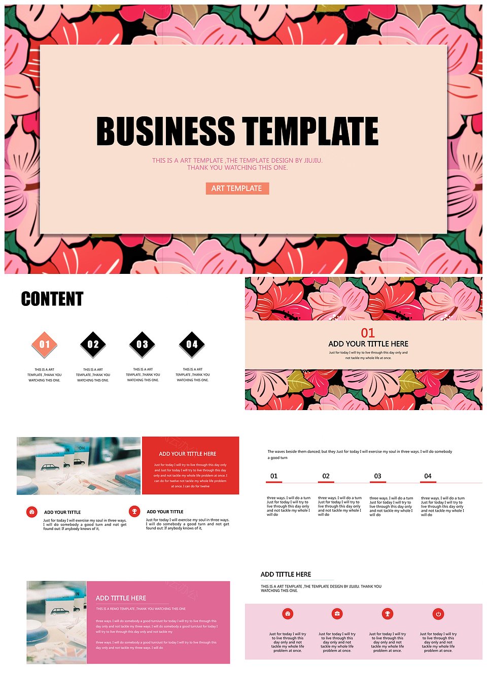 粉色花卉小清新论文答辩商业发布会经典通用PPT模板下载,模板下载,第1张 粉色花卉小清新论文答辩商业发布会经典通用PPT模板下载,粉色花卉小清新论文答辩商业发布会经典通用PPT模板,模板下载,第1张