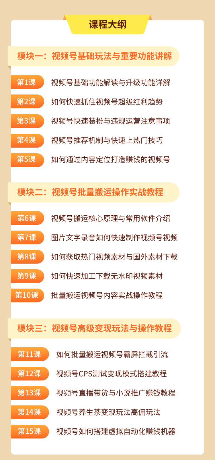 视频号批量运营实战操作赚钱教程,让你一天创作100个高质量视频,视频,赚钱,第5张 视频号批量运营实战操作赚钱教程,让你一天创作100个高质量视频,视频,赚钱,第5张