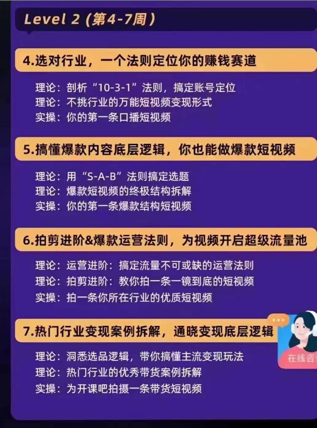 抖音变现实操训练营：0基础打造爆款500W+短视频（26节视频课）,视频,第3张