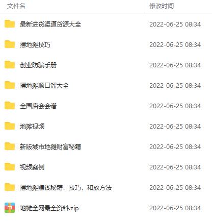全国各地行业小本摆地摊教程创业夜市顺口溜选址经验教程课，价值上千元,第3张