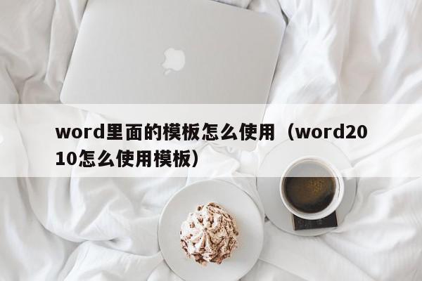 word里面的模板怎么使用（word2010怎么使用模板）