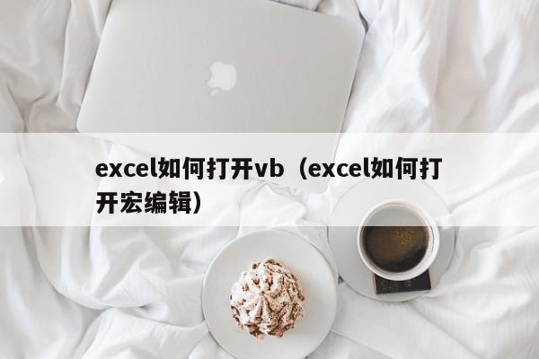 excel如何打开vb（excel如何打开宏编辑）