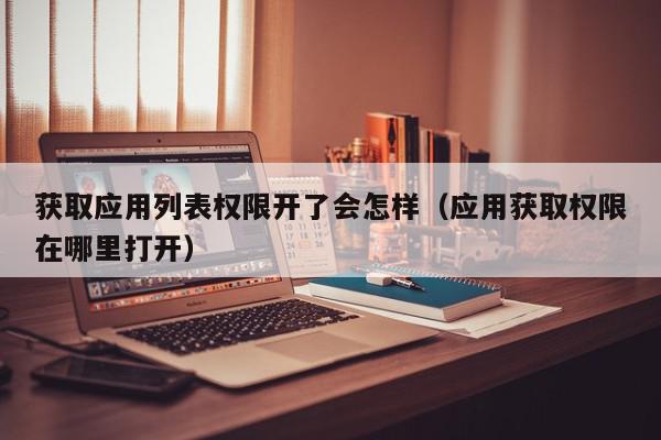 获取应用列表权限开了会怎样（应用获取权限在哪里打开）