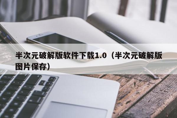 半次元破解版软件下载1.0（半次元破解版图片保存）