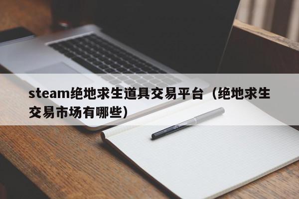 steam绝地求生道具交易平台（绝地求生交易市场有哪些）