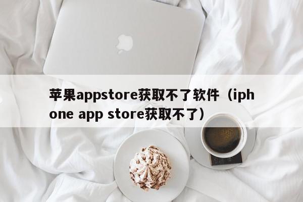 苹果appstore获取不了软件（iphone app store获取不了）