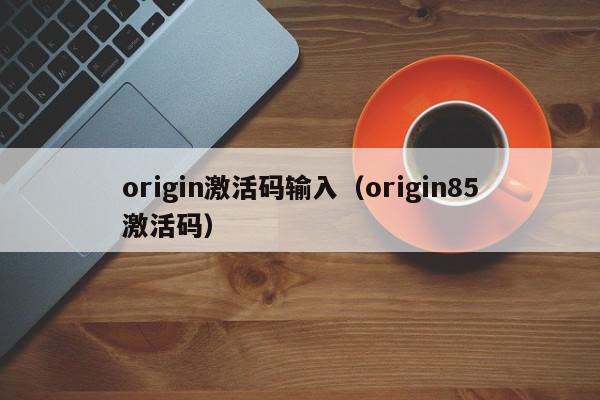 origin激活码输入（origin85激活码）