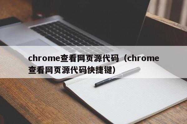 chrome查看网页源代码（chrome查看网页源代码快捷键）