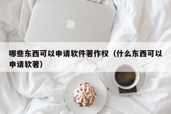 哪些东西可以申请软件著作权（什么东西可以申请软著）,哪些东西可以申请软件著作权,信息,百度,科技,第1张