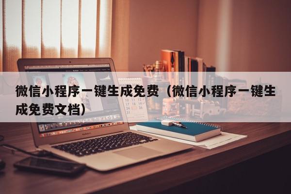 微信小程序一键生成免费（微信小程序一键生成免费文档）,微信小程序一键生成免费,信息,文章,账号,第1张