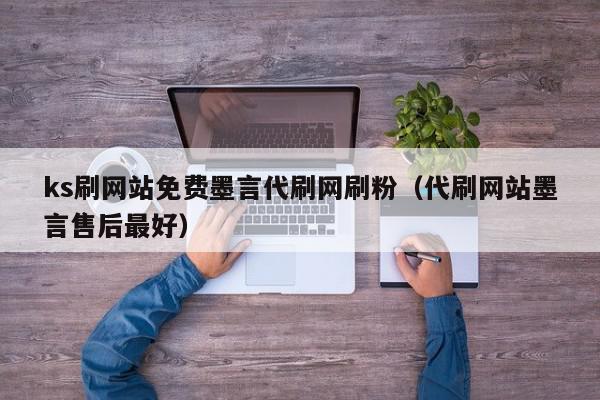 ks刷网站免费墨言代刷网刷粉（代刷网站墨言售后最好）