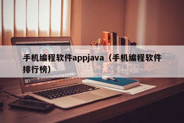 手机编程软件appjava（手机编程软件排行榜）