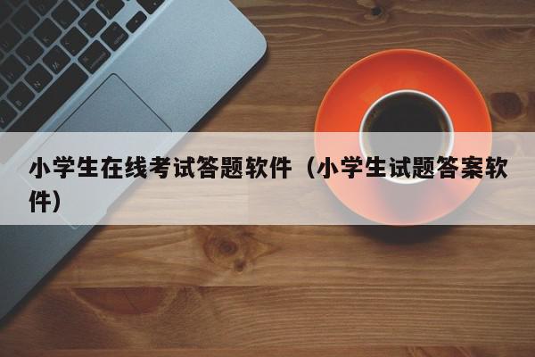 小学生在线考试答题软件（小学生试题答案软件）,小学生在线考试答题软件,信息,文章,视频,第1张