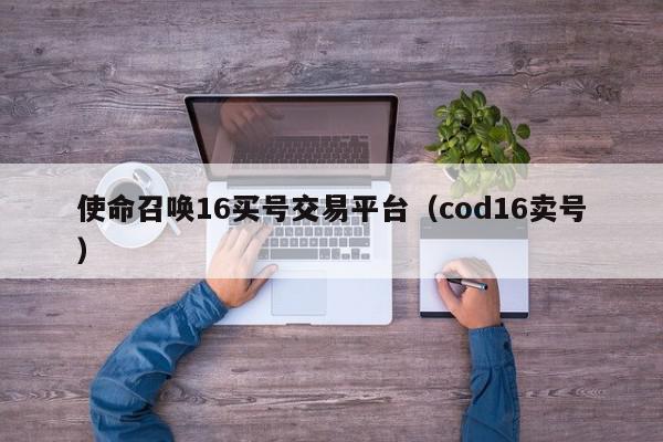 使命召唤16买号交易平台（cod16卖号）,使命召唤16买号交易平台,信息,账号,微信,第1张