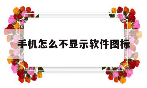 手机怎么不显示软件图标(手机软件不显示在屏幕怎么弄),手机怎么不显示软件图标(手机软件不显示在屏幕怎么弄),手机怎么不显示软件图标,信息,苹果,第三方,第1张