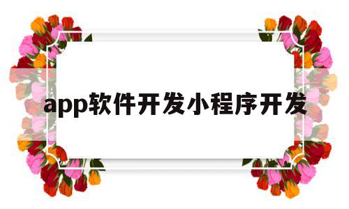 app软件开发小程序开发(app软件开发小程序开发流程图),app软件开发小程序开发,百度,微信,APP,第1张 app软件开发小程序开发(app软件开发小程序开发流程图),app软件开发小程序开发(app软件开发小程序开发流程图),app软件开发小程序开发,百度,微信,APP,第1张