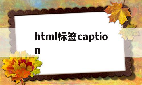 html标签caption的简单介绍,html标签caption的简单介绍,html标签caption,浏览器,html,第1张