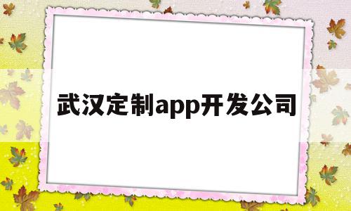 武汉定制app开发公司(武汉定制app开发公司排名),武汉定制app开发公司,视频,模板,APP,第1张 武汉定制app开发公司(武汉定制app开发公司排名),武汉定制app开发公司(武汉定制app开发公司排名),武汉定制app开发公司,视频,模板,APP,第1张