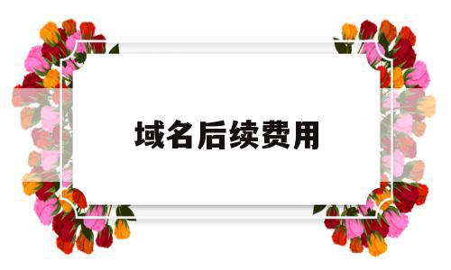 域名后续费用(域名续费会涨价吗?),域名后续费用(域名续费会涨价吗?),域名后续费用,账号,域名使用,第1张