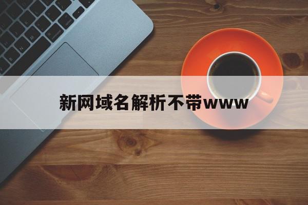 新网域名解析不带www的简单介绍