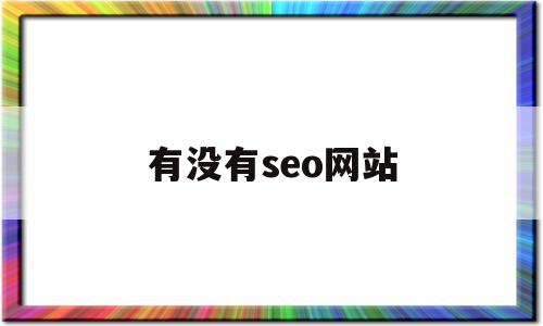 有没有seo网站(湖北网站SEO)