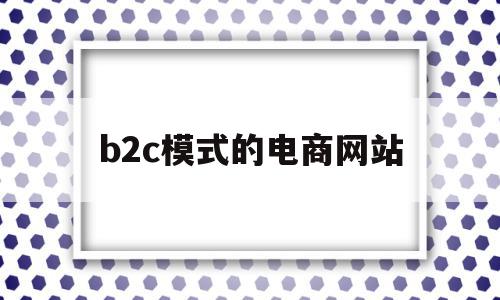 b2c模式的电商网站(b2c模式电子商务网站)