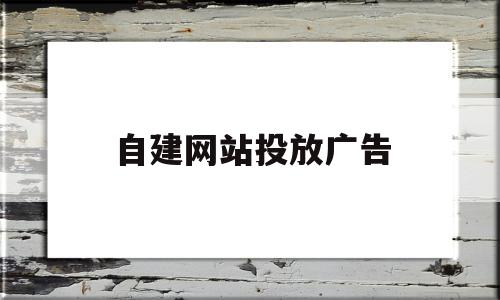 自建网站投放广告(自建网站投放广告怎么做),自建网站投放广告,信息,文章,视频,第1张 自建网站投放广告(自建网站投放广告怎么做),自建网站投放广告(自建网站投放广告怎么做),自建网站投放广告,信息,文章,视频,第1张