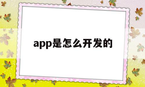 app是怎么开发的(手机app怎么开发出来的),app是怎么开发的(手机app怎么开发出来的),app是怎么开发的,APP,app,安卓,第1张