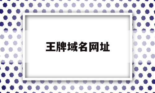王牌域名网址(王牌域名网址是什么),王牌域名网址,信息,百度,免费,第1张 王牌域名网址(王牌域名网址是什么),王牌域名网址(王牌域名网址是什么),王牌域名网址,信息,百度,免费,第1张