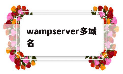 wampserver多域名(wampserver配置域名),wampserver多域名(wampserver配置域名),wampserver多域名,免费,绿色,虚拟主机,第1张