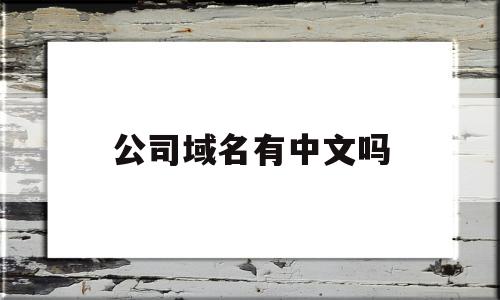 公司域名有中文吗(公司域名有什么作用),公司域名有中文吗,信息,域名注册,注册机,第1张 公司域名有中文吗(公司域名有什么作用),公司域名有中文吗(公司域名有什么作用),公司域名有中文吗,信息,域名注册,注册机,第1张