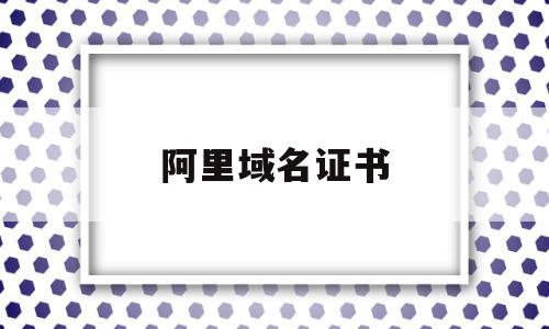 阿里域名证书(阿里域名管理平台),阿里域名证书(阿里域名管理平台),阿里域名证书,信息,百度,账号,第1张