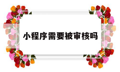 小程序需要被审核吗(小程序审核需要什么材料),小程序需要被审核吗,信息,微信,账号,第1张 小程序需要被审核吗(小程序审核需要什么材料),小程序需要被审核吗(小程序审核需要什么材料),小程序需要被审核吗,信息,微信,账号,第1张