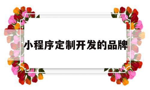 小程序定制开发的品牌(小程序定制开发解决方案),小程序定制开发的品牌(小程序定制开发解决方案),小程序定制开发的品牌,信息,模板,微信,第1张